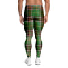 Newfoundland Tartan Green Plaid Men's Leggings-grizzshop