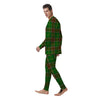 Newfoundland Tartan Green Plaid Men's Pajamas-grizzshop