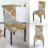 Newspaper Print Pattern Chair Cover-grizzshop