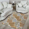 Newspaper Print Pattern Floor Mat-grizzshop