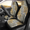 Newspaper Print Pattern Universal Fit Car Seat Cover-grizzshop