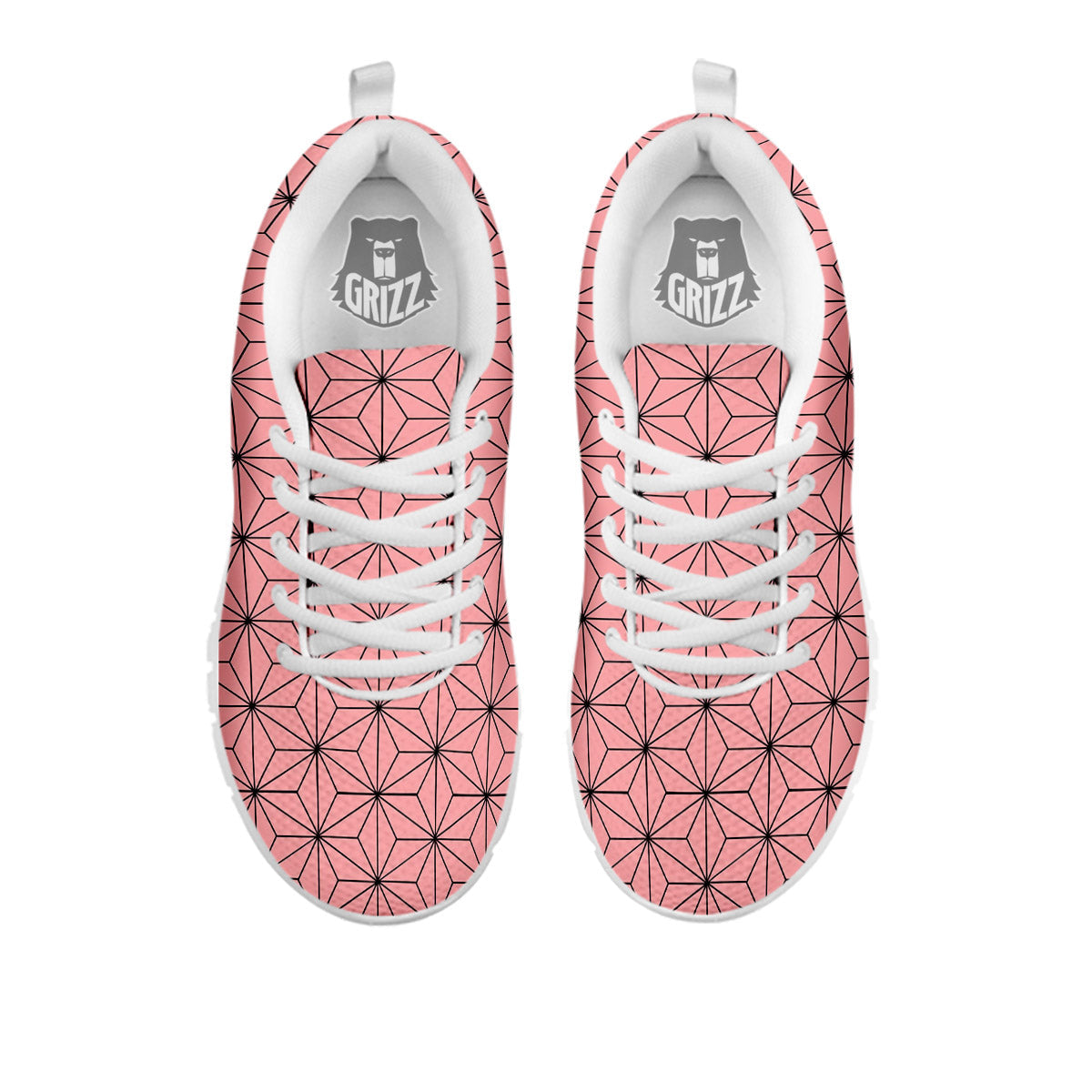 Nezuko Print Pattern White Sneaker-grizzshop