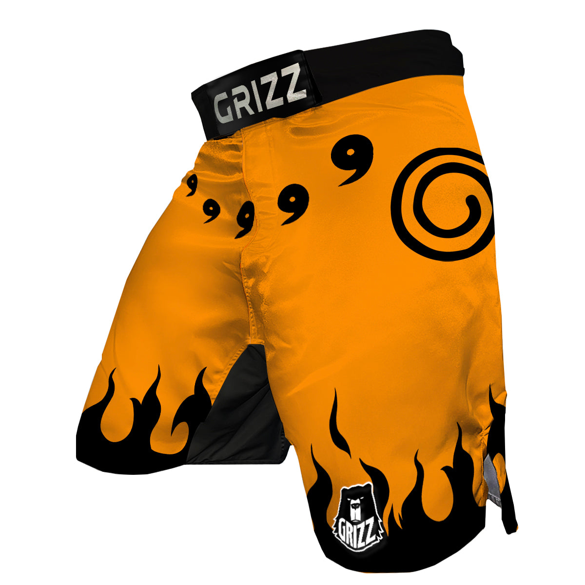 Nine Tail Mode MMA Shorts-grizzshop