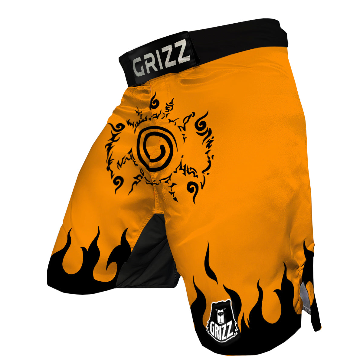 Nine Tail Seal MMA Shorts-grizzshop