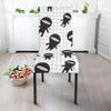 Ninja Pattern Print Chair Cover-grizzshop