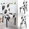 Ninja Pattern Print Chair Cover-grizzshop