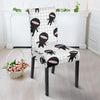 Ninja Pattern Print Chair Cover-grizzshop