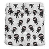 Ninja Pattern Print Duvet Cover Bedding Set-grizzshop