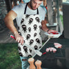 Ninja Pattern Print Men's Apron-grizzshop