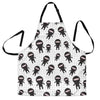 Ninja Pattern Print Men's Apron-grizzshop