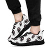 Ninja Pattern Print Sneaker Shoes For Men Women-grizzshop