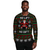 No Lift No Gift Ugly Christmas Sweater-grizzshop