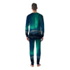 Northern Lights Print Men's Pajamas-grizzshop