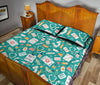 Nurse Pattern Print Bed Set Quilt-grizzshop