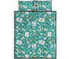 Nurse Pattern Print Bed Set Quilt-grizzshop