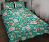 Nurse Pattern Print Bed Set Quilt-grizzshop