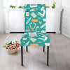 Nurse Pattern Print Chair Cover-grizzshop