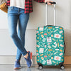 Nurse Pattern Print Luggage Cover Protector-grizzshop