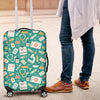 Nurse Pattern Print Luggage Cover Protector-grizzshop