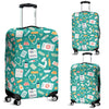 Nurse Pattern Print Luggage Cover Protector-grizzshop