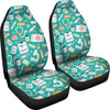 Nurse Pattern Print Universal Fit Car Seat Covers-grizzshop