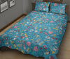 Nurse Print Pattern Bed Set Quilt-grizzshop