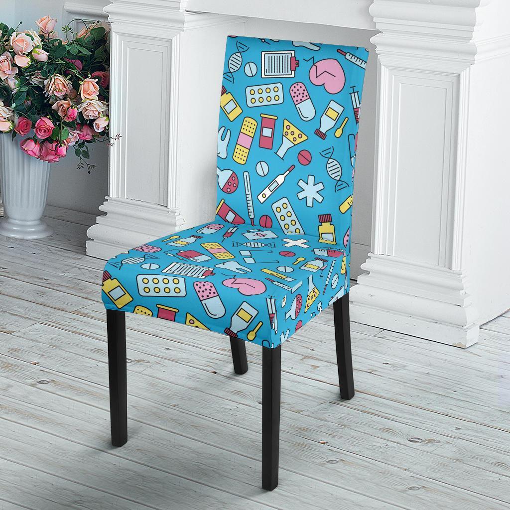 Nurse Print Pattern Chair Cover-grizzshop