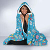 Nurse Print Pattern Hooded Blanket-grizzshop