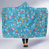 Nurse Print Pattern Hooded Blanket-grizzshop