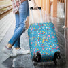 Nurse Print Pattern Luggage Cover Protector-grizzshop