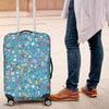 Nurse Print Pattern Luggage Cover Protector-grizzshop