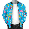 Nurse Print Pattern Men's Bomber Jacket-grizzshop