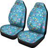 Nurse Print Pattern Universal Fit Car Seat Covers-grizzshop