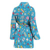 Nurse Print Pattern Women Long Robe-grizzshop