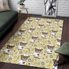 Nurse Teddy Bear Pattern Print Floor Mat-grizzshop