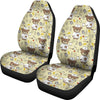 Nurse Teddy Bear Pattern Print Universal Fit Car Seat Covers-grizzshop