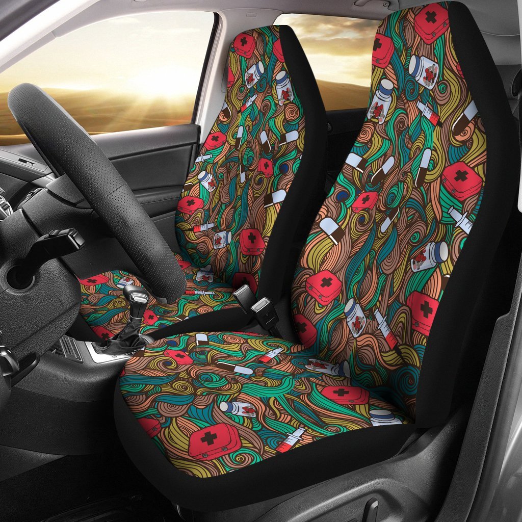 Nurse Universal Fit Car Seat Covers-grizzshop