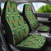 Nutcracker Green Pattern Print Universal Fit Car Seat Covers-grizzshop