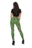 Nutcracker Green Pattern Print Women Leggings-grizzshop