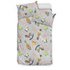 Nutcracker Pattern Print Duvet Cover Bedding Set-grizzshop