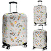 Nutcracker Pattern Print Luggage Cover Protector-grizzshop