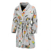 Nutcracker Pattern Print Men Long Robe-grizzshop