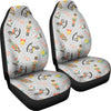 Nutcracker Pattern Print Universal Fit Car Seat Covers-grizzshop