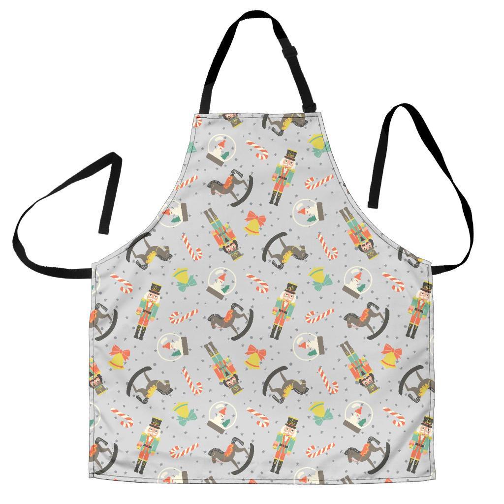 Nutcracker Pattern Print Women's Apron-grizzshop