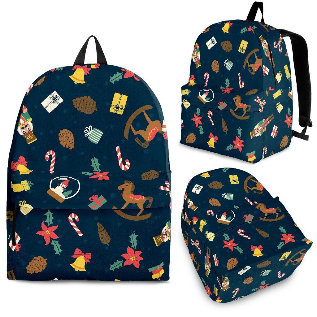 Nutcracker Print Pattern Backpack-grizzshop