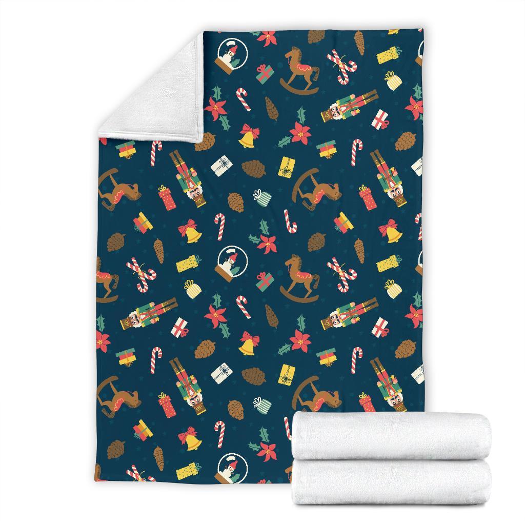 Nutcracker Print Pattern Blanket-grizzshop