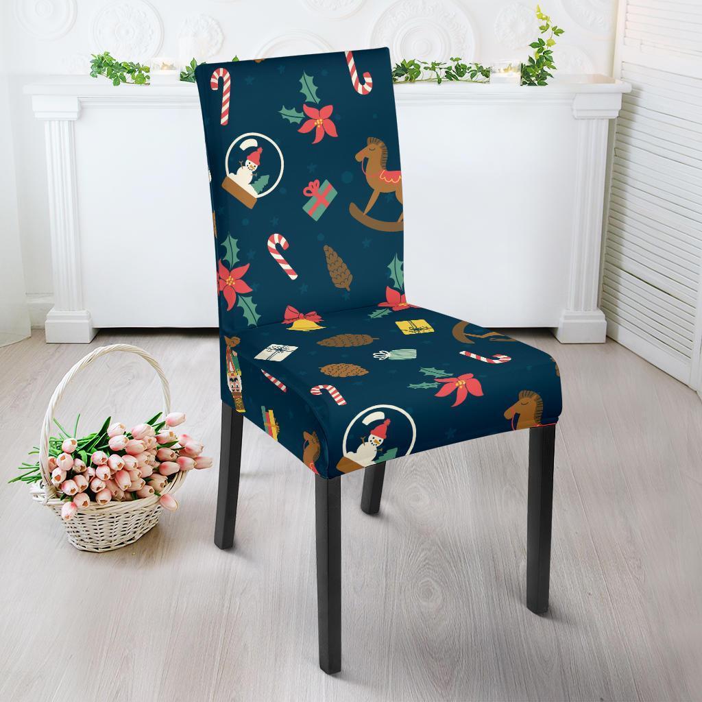 Nutcracker Print Pattern Chair Cover-grizzshop