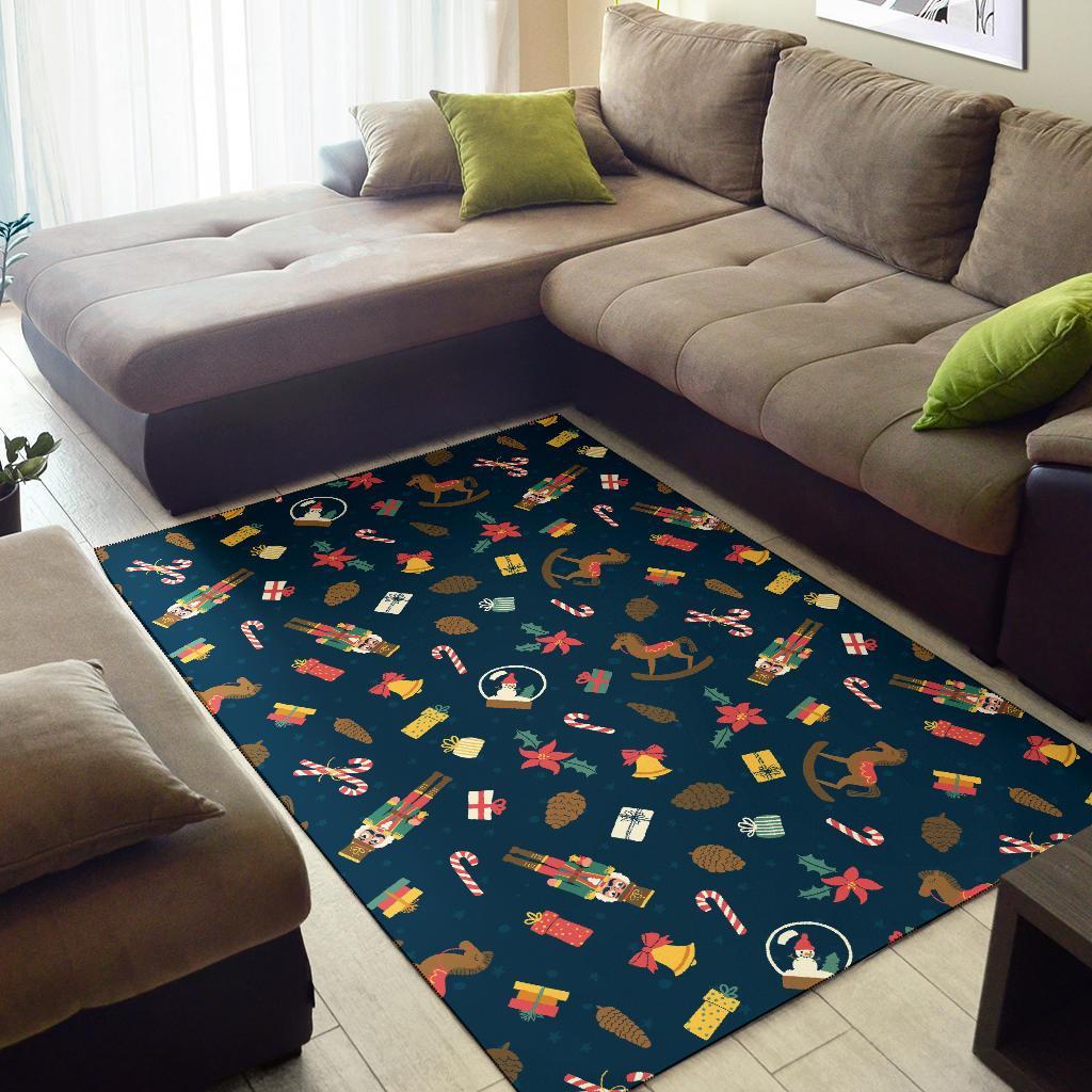 Nutcracker Print Pattern Floor Mat-grizzshop