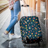 Nutcracker Print Pattern Luggage Cover Protector-grizzshop