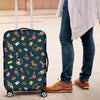 Nutcracker Print Pattern Luggage Cover Protector-grizzshop